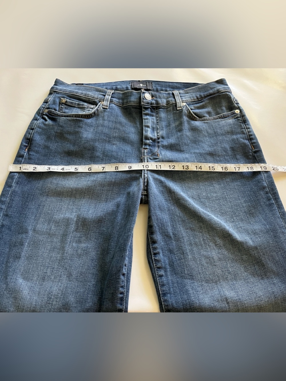7 For All Mankind Tailorless Dojo High Rise Size 31 - Picture 5 of 16